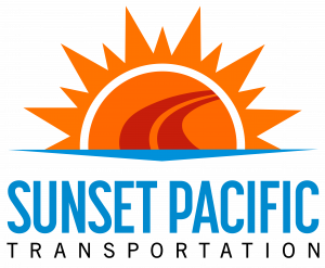 Sunset Pacific Transportation Logo