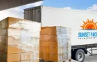 Freight transportation services with Sunset Pacific Transportation.